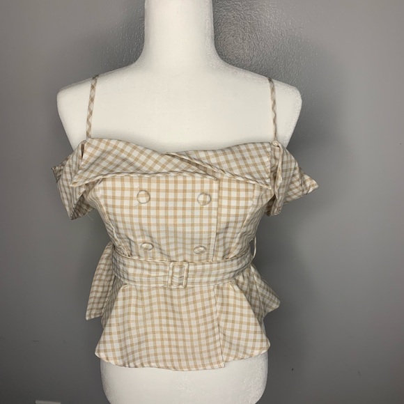 PLAID DRESS TOP - Picture 2 of 4